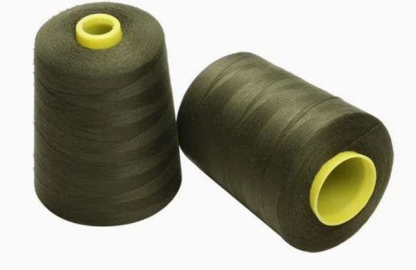Olive Green Meta-Aramid Sewing Thread for Garment with High Strength